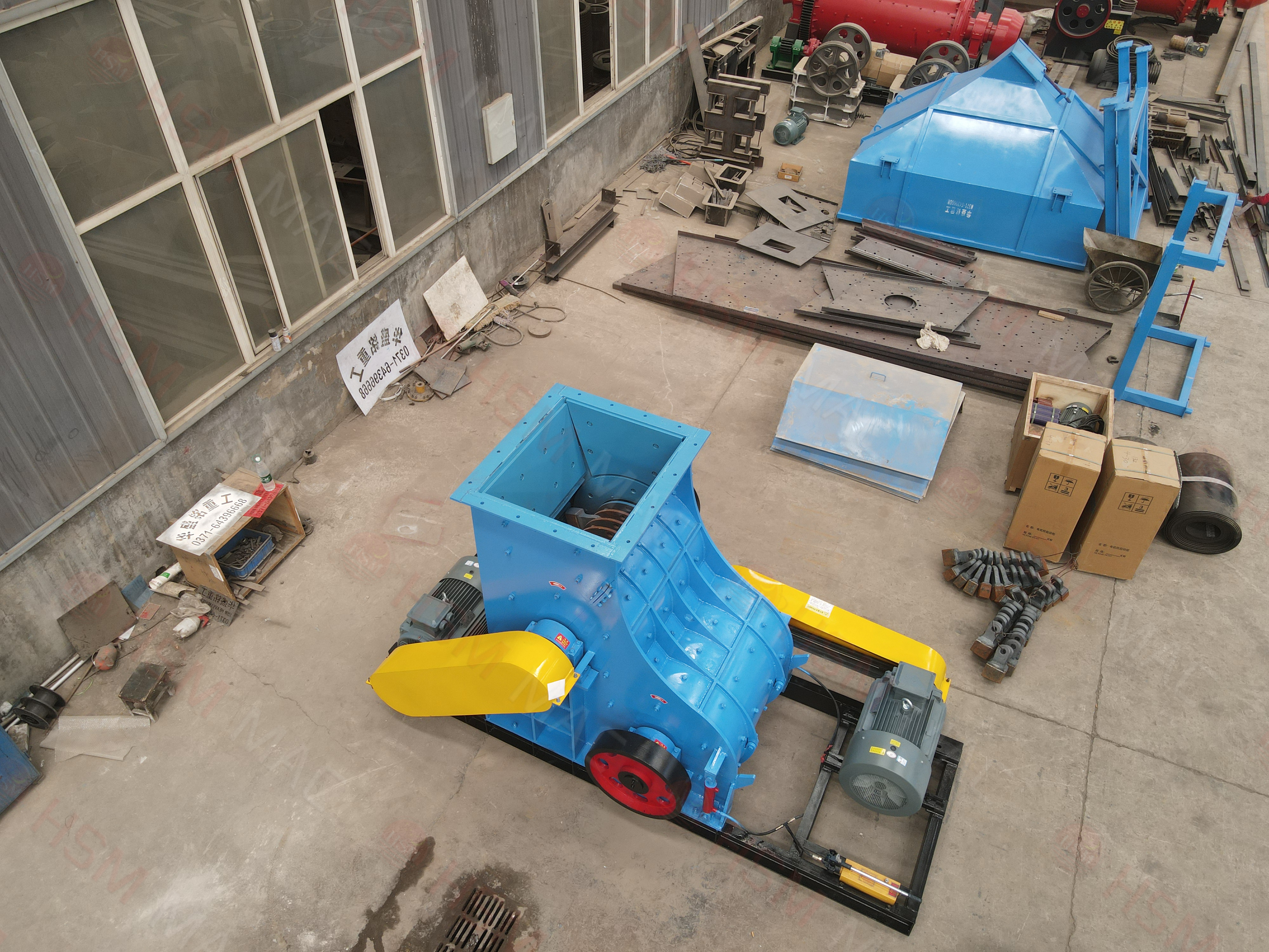 煤矸石充填破碎机