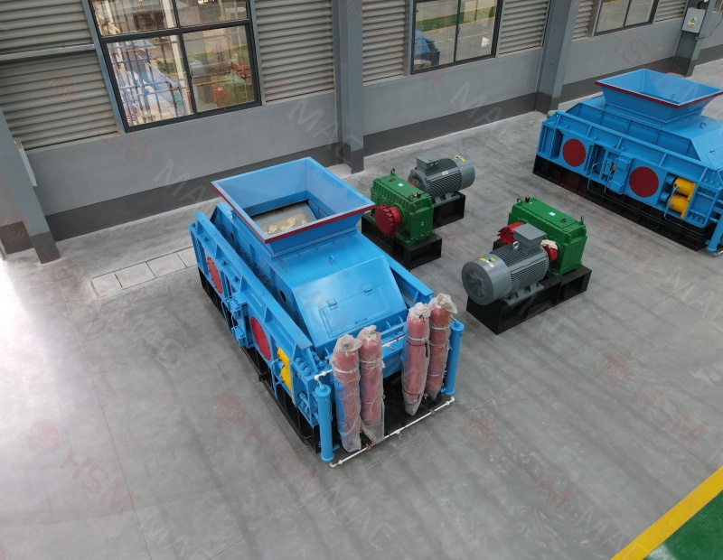 埋弧焊焊剂对辊破碎机